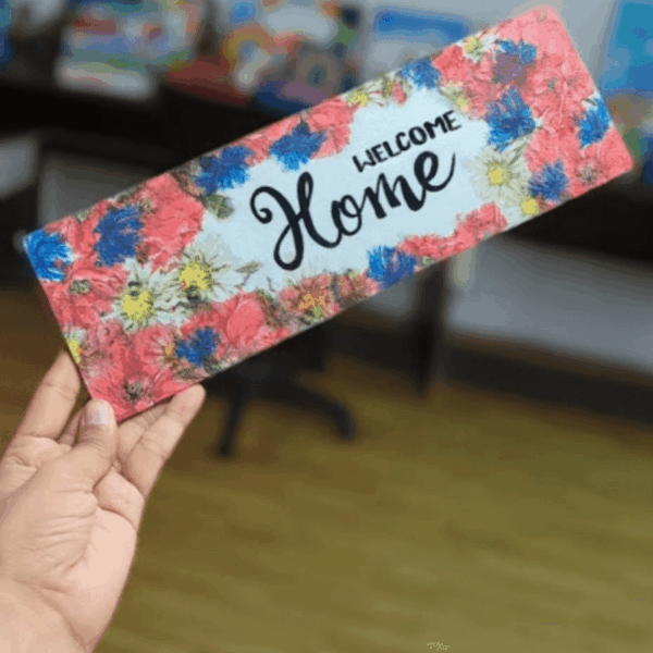 Decoupage - Nameplate
