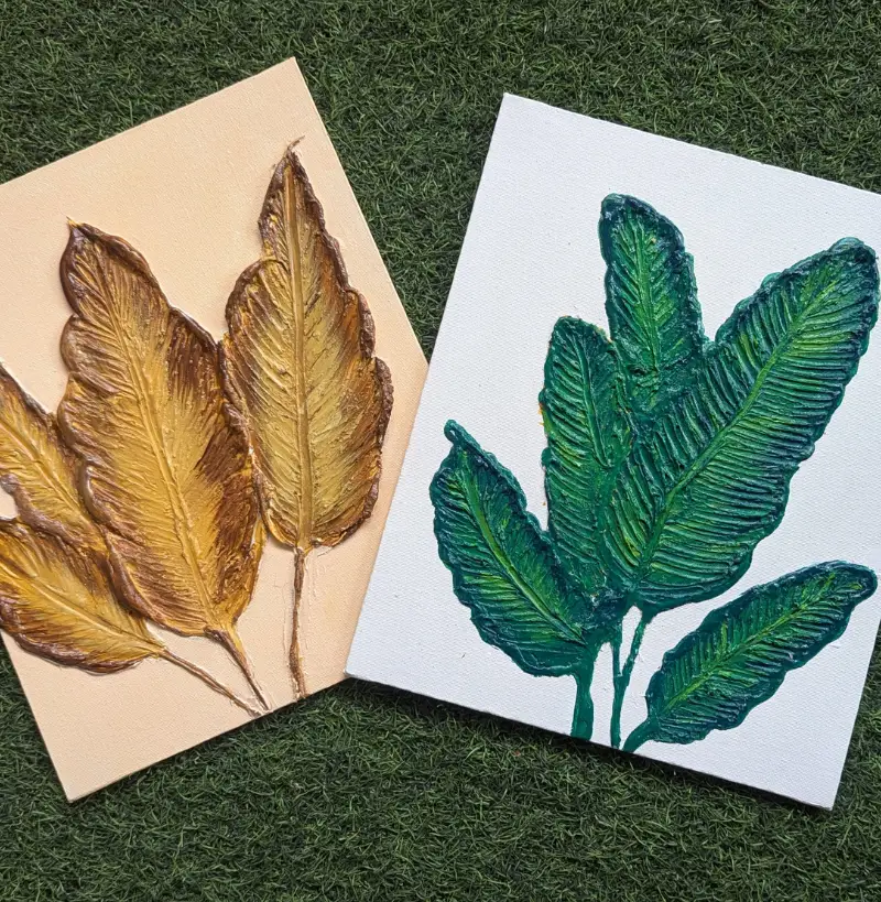 Texture Art (Leaf)